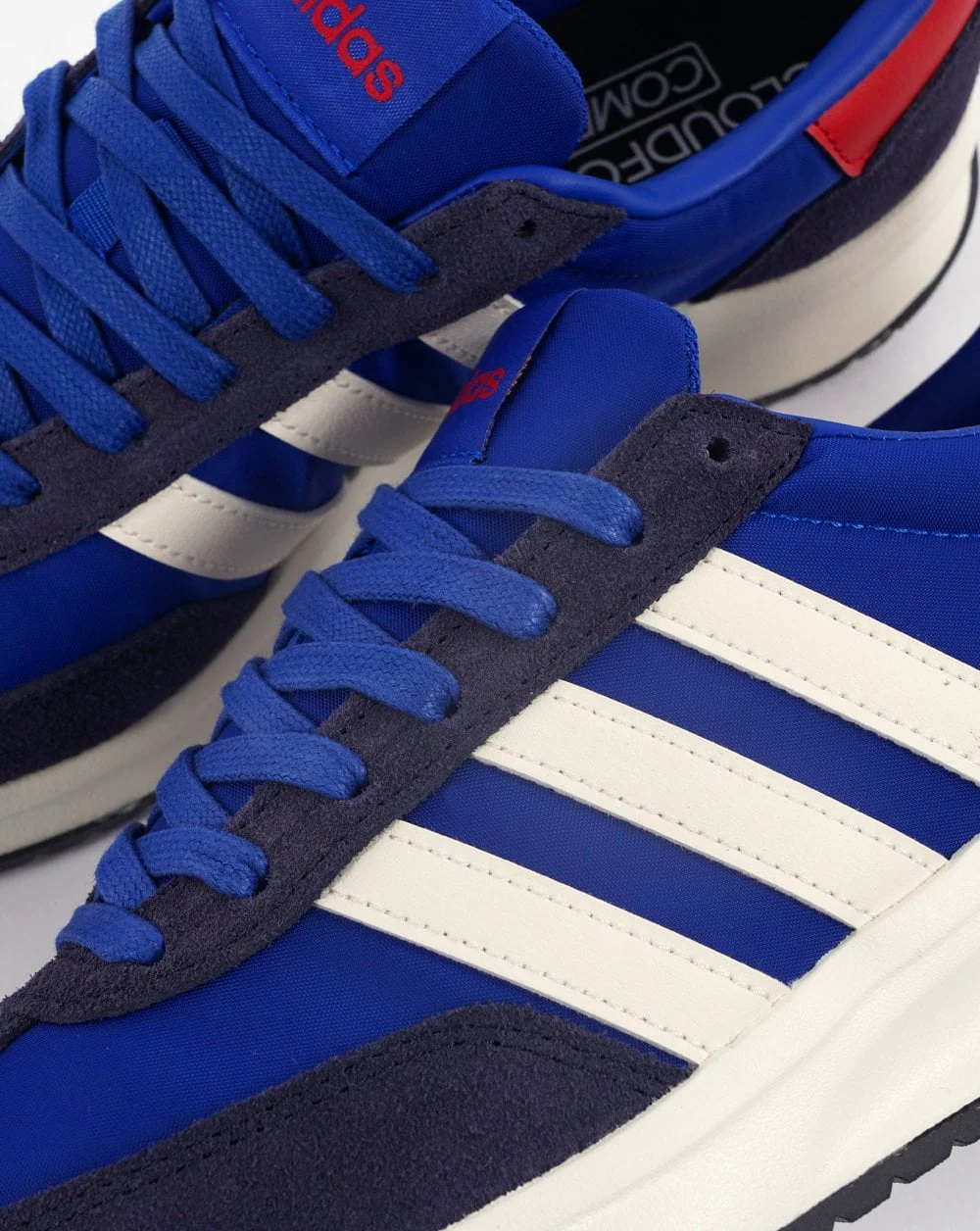 Adidas Run 70 Trainers Royal / White - Image 3
