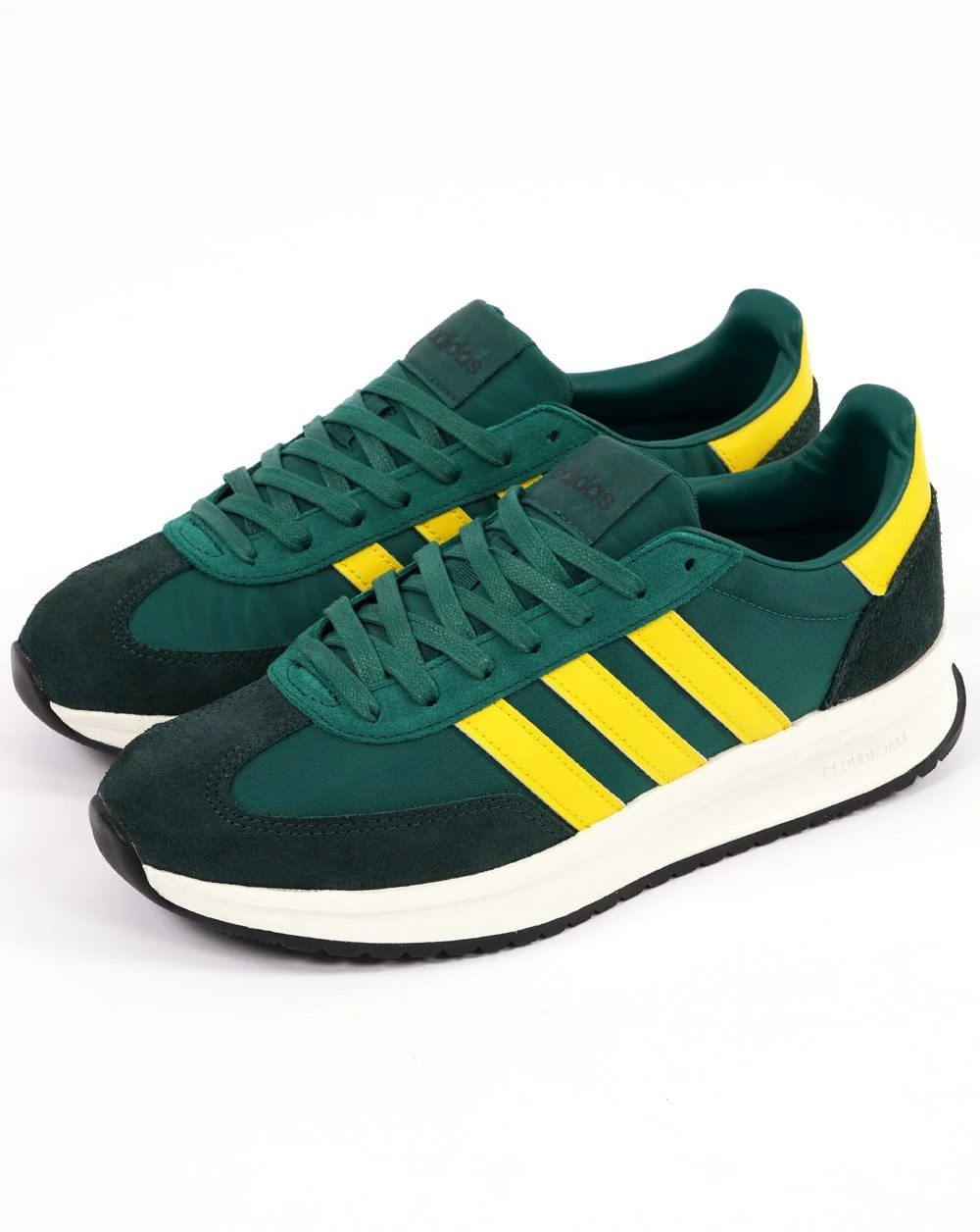 Adidas Run 70s Trainers Green Yellow - Image 2
