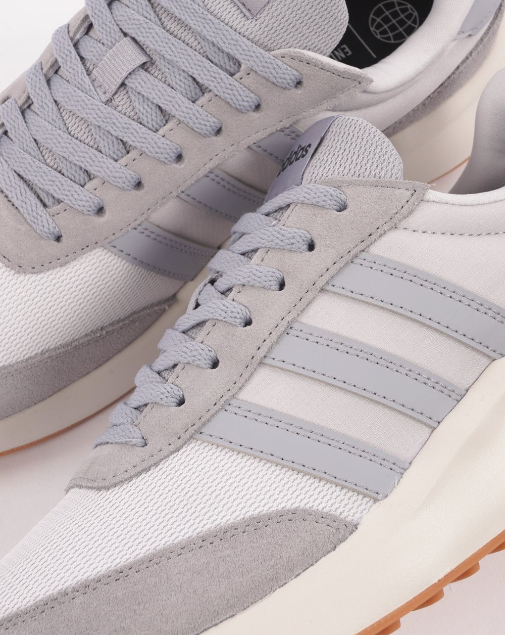 Adidas Run 70s Trainers Grey/Silver/White - Image 3