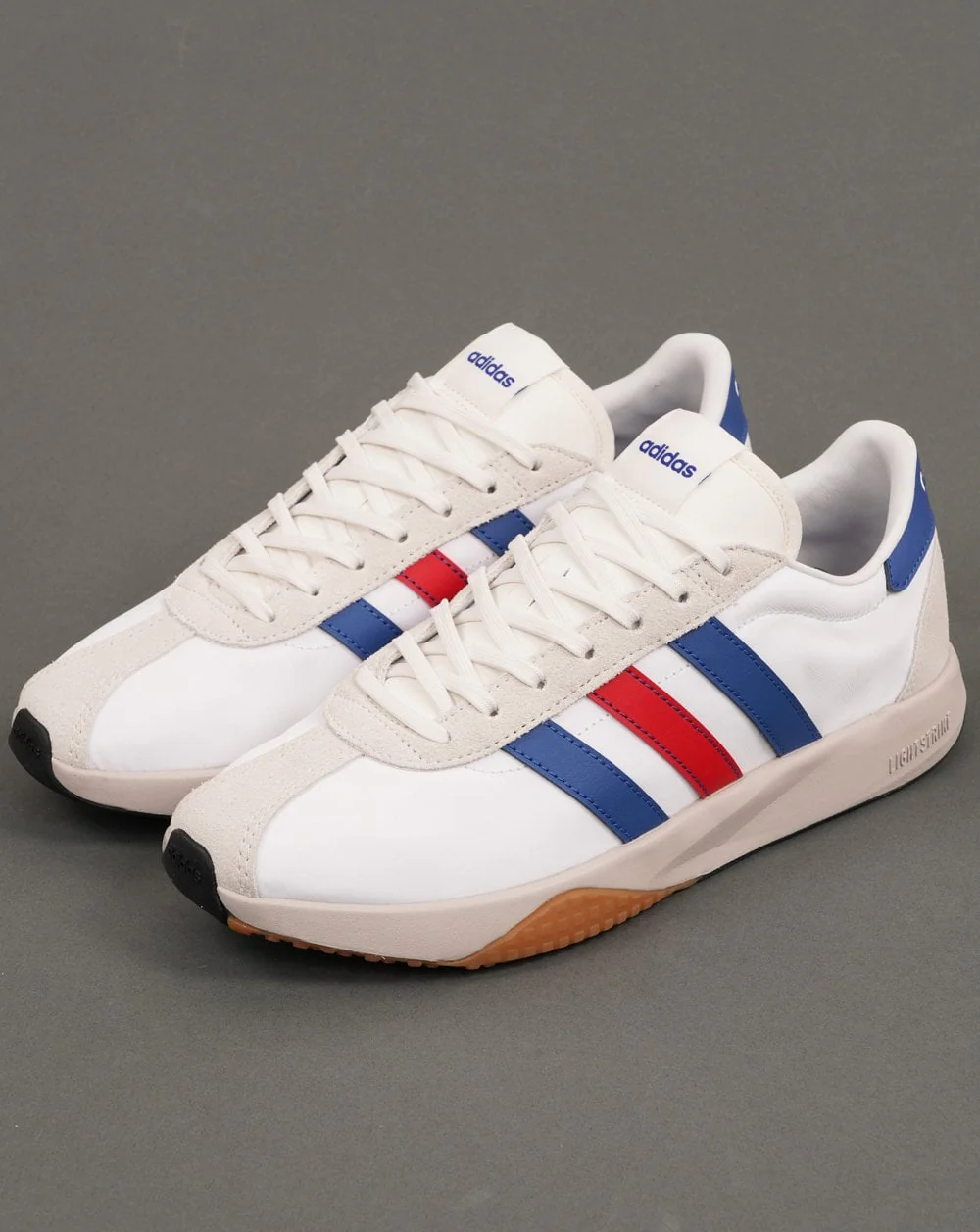 Adidas Run 76/26 Trainers White Royal - Image 2