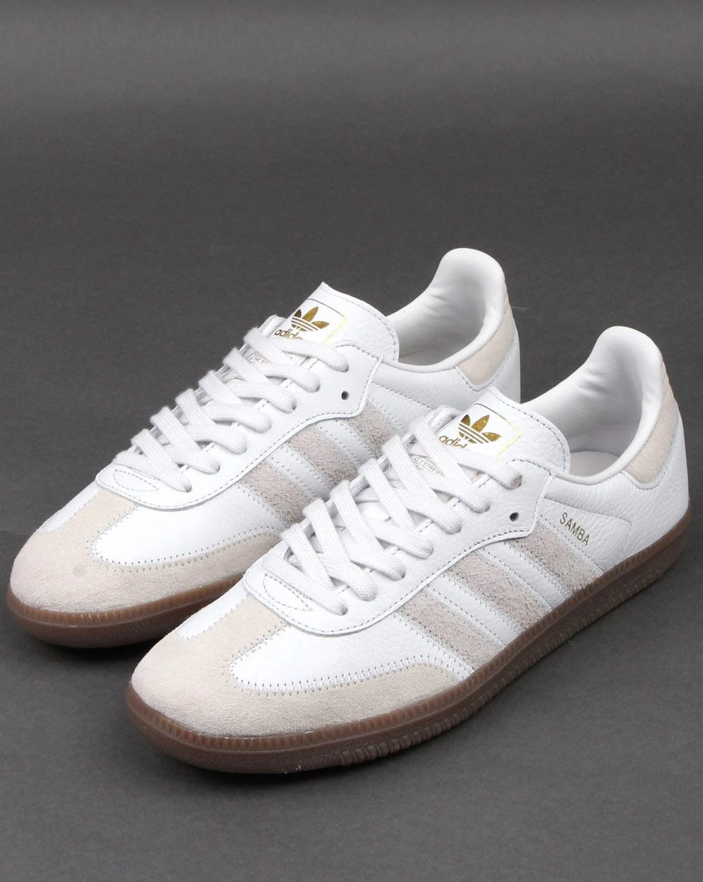 Adidas Samba Og Ft Trainers Crystal White - Image 3