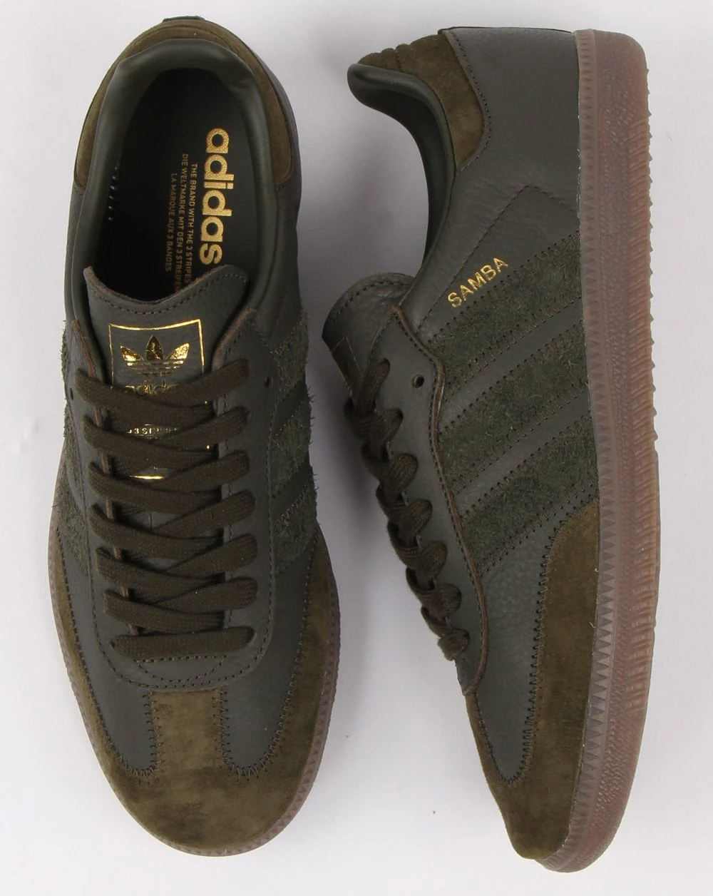 Adidas Samba Og Ft Trainers Night Cargo - Image 2