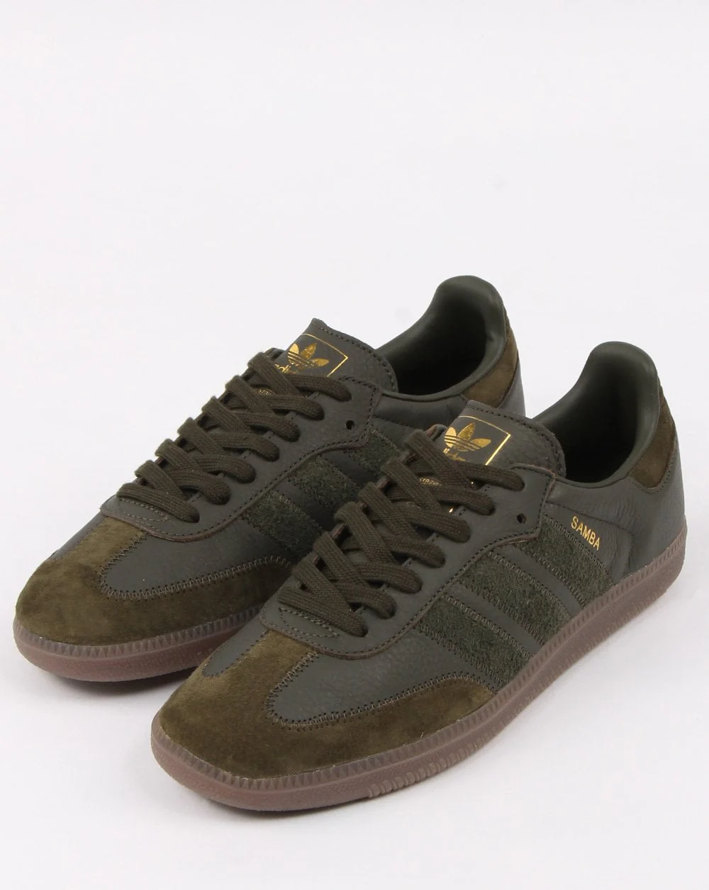 Adidas Samba Og Ft Trainers Night Cargo - Image 3