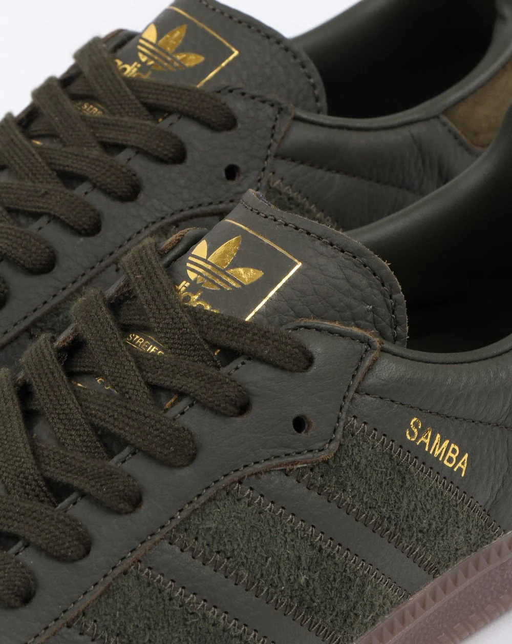 Adidas Samba Og Ft Trainers Night Cargo - Image 4