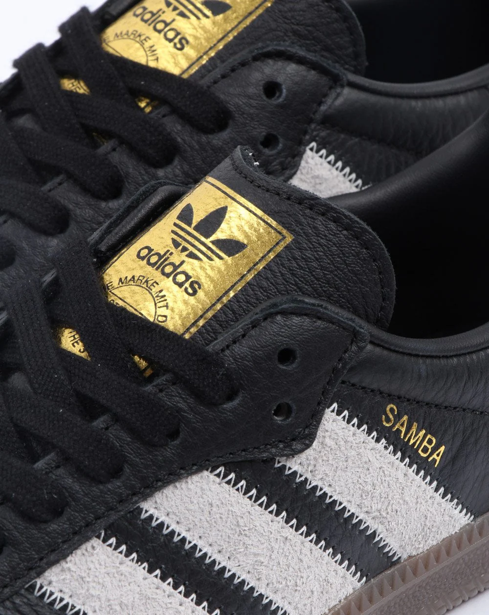 Adidas Samba Og Trainers Black/Raw White - Image 3