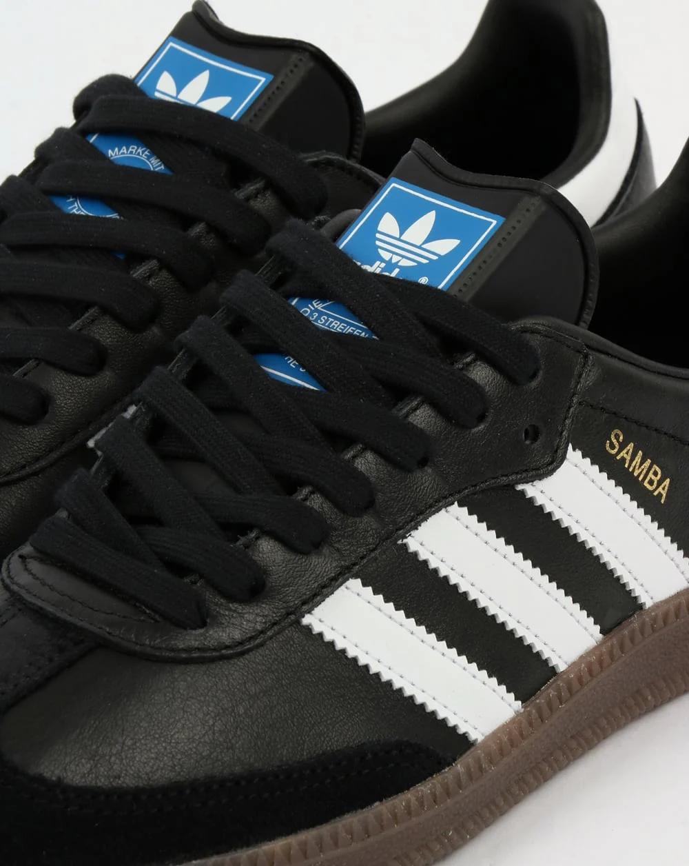Adidas Samba OG Trainers Black/White/Gum - Image 4