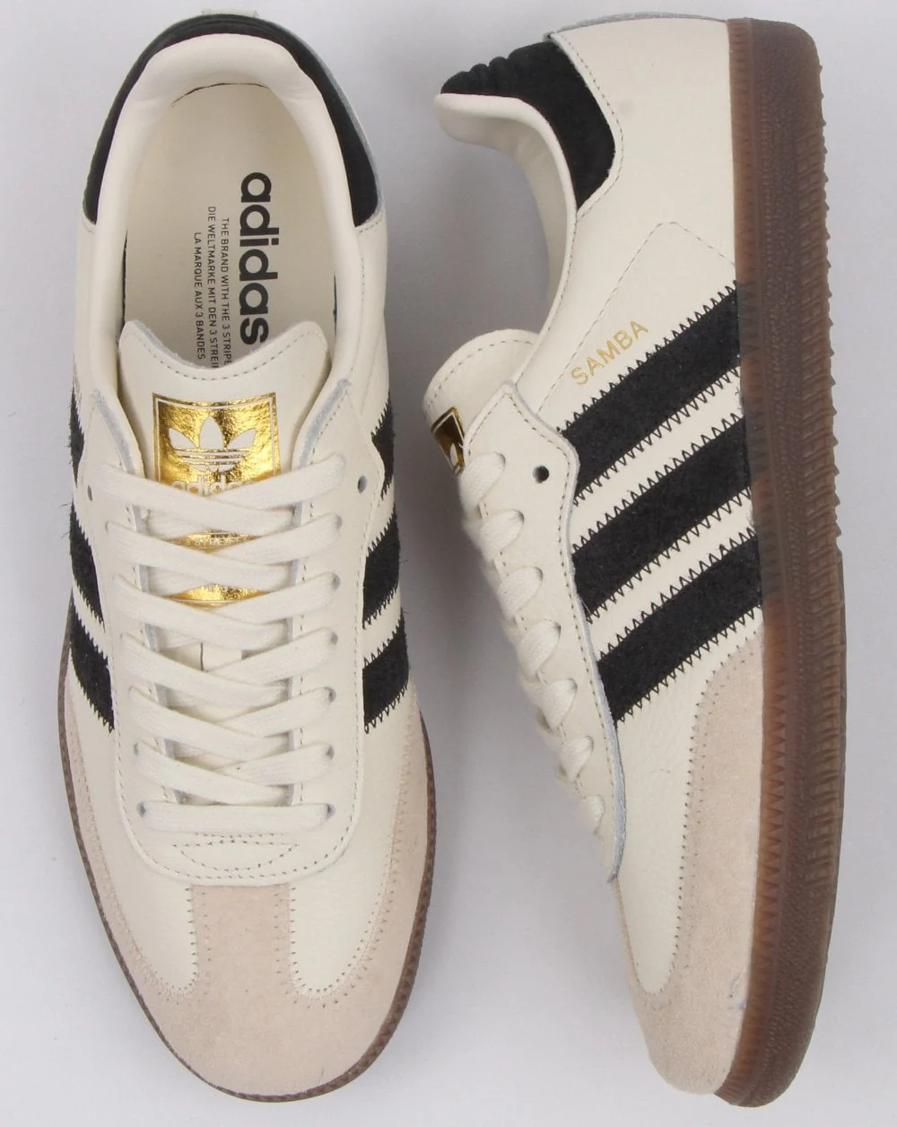 Adidas Samba Og Trainers Off White/Carbon