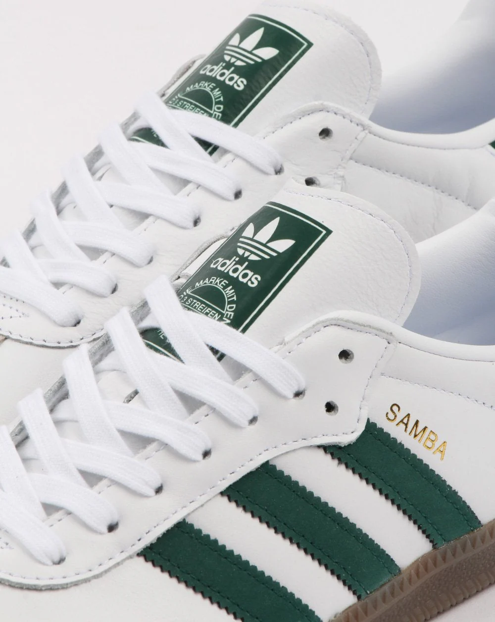 Adidas Samba Og Trainers White/collegiate Green - Image 2