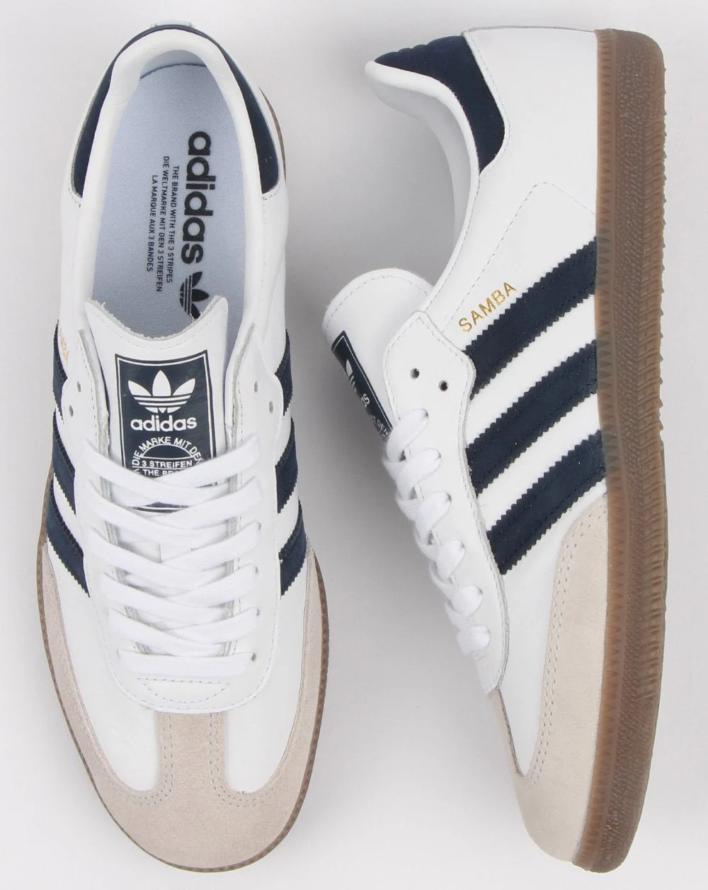 Adidas Samba Og Trainers White/navy - Image 2