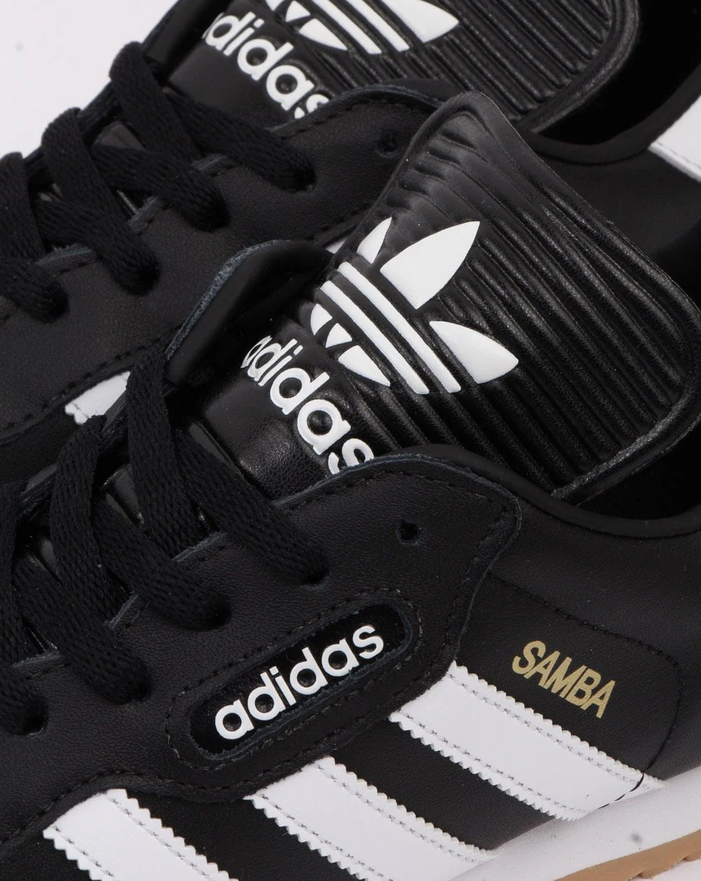 Adidas Samba Super Trainers Black/White - Image 4