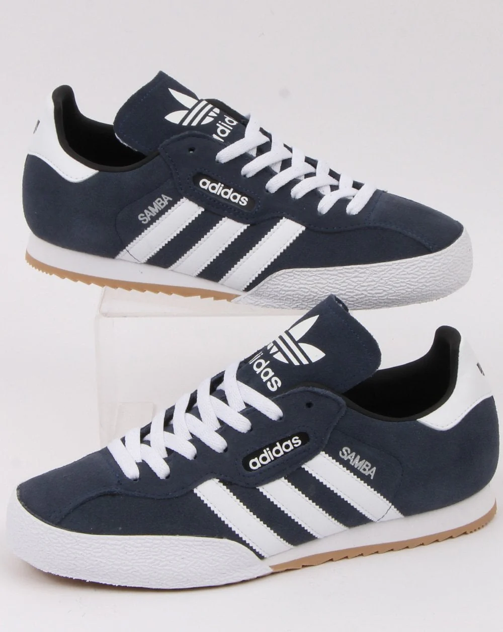 Adidas Samba Super Trainers Navy/white