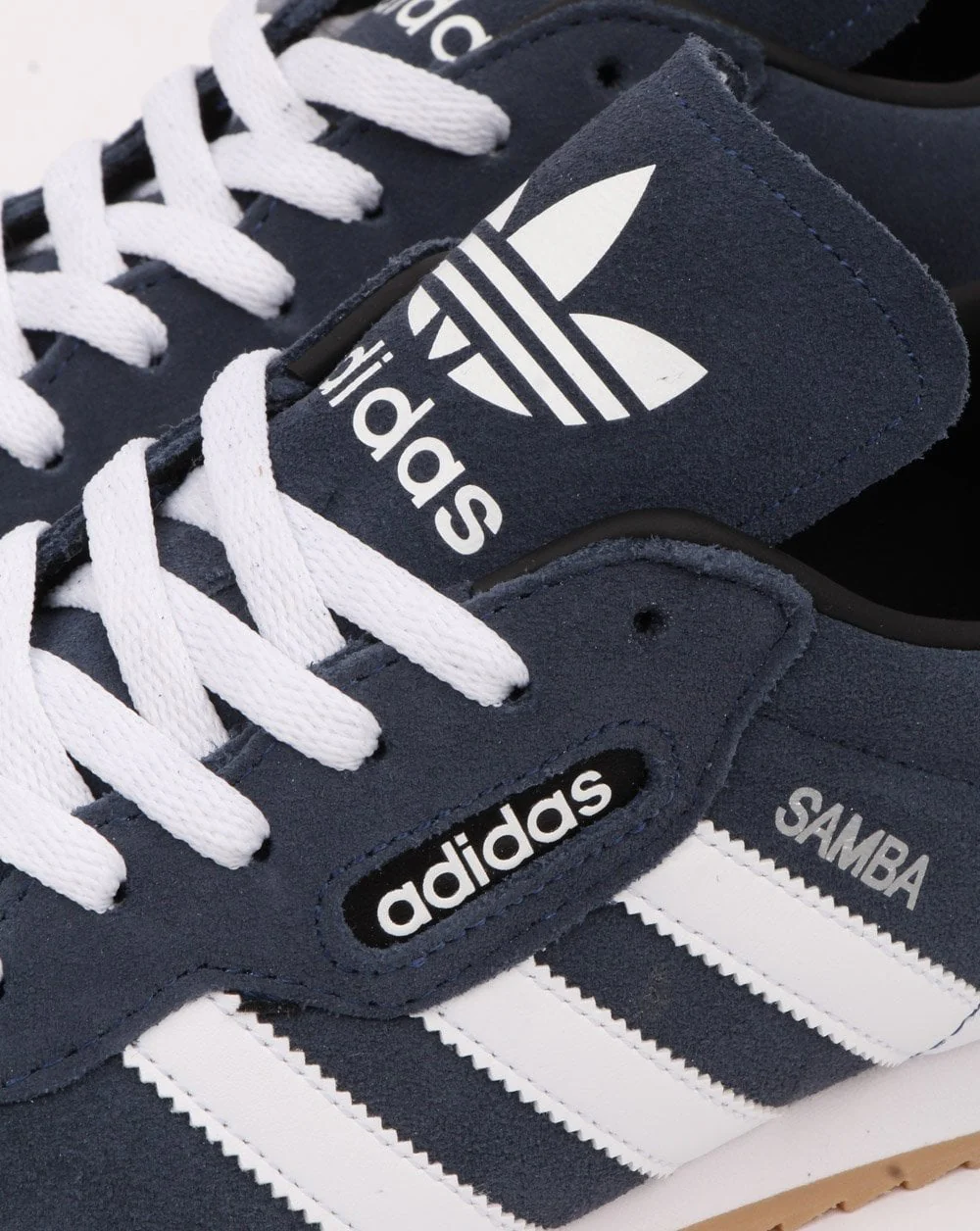 Adidas Samba Super Trainers Navy/white - Image 4