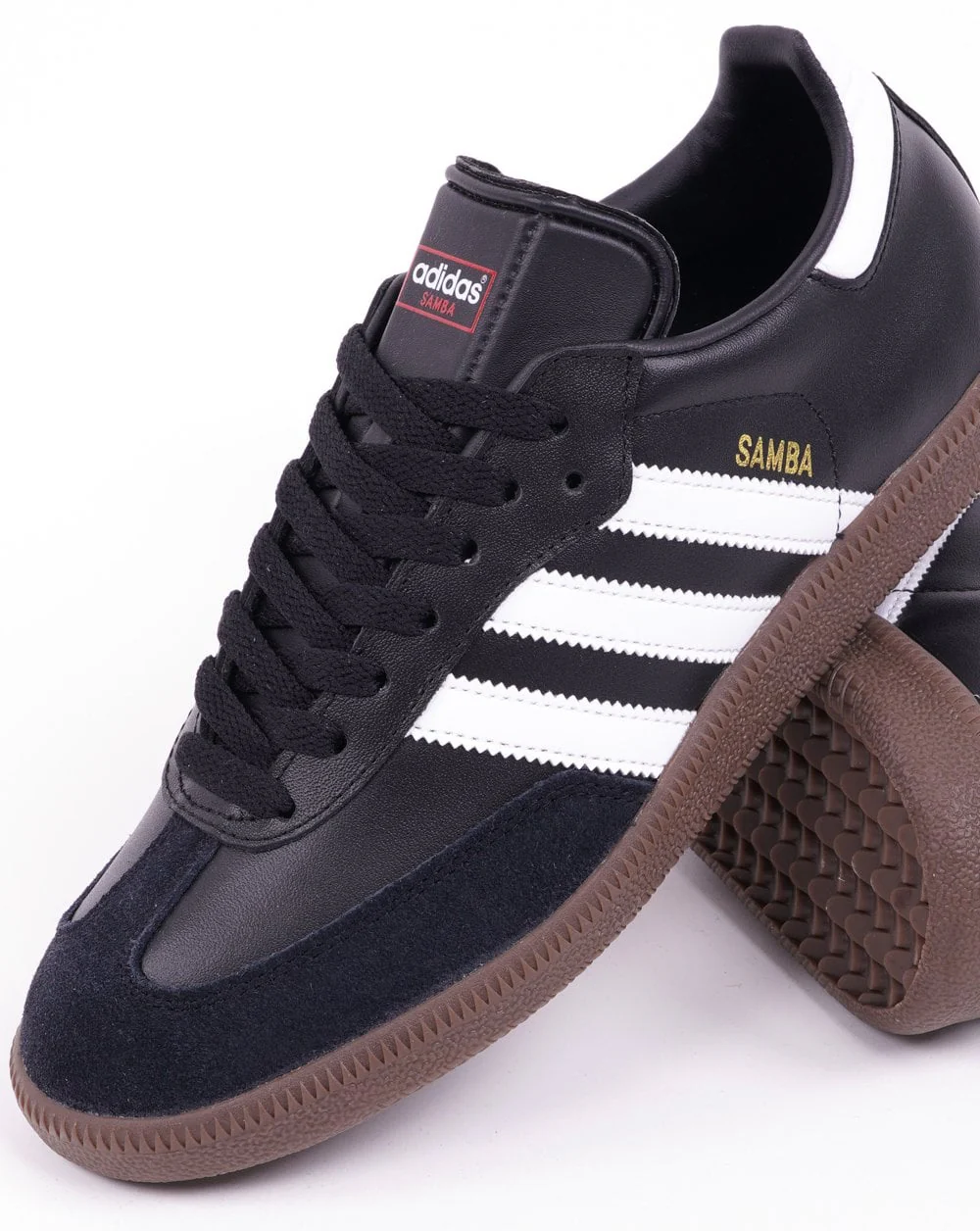 Adidas Samba Trainers Black/White/Gum