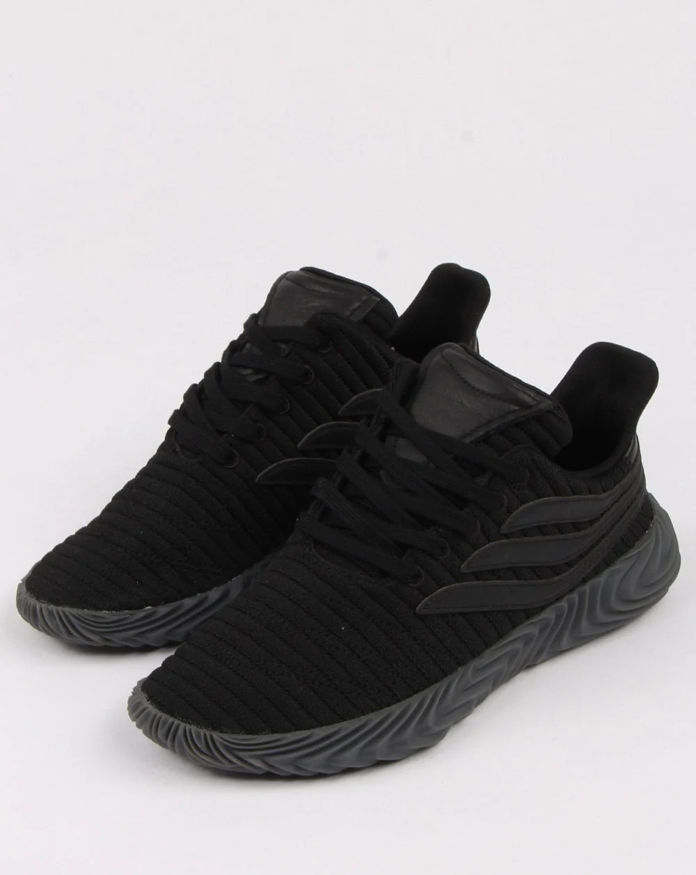 Adidas Sobakov Trainers Triple Black - Image 3