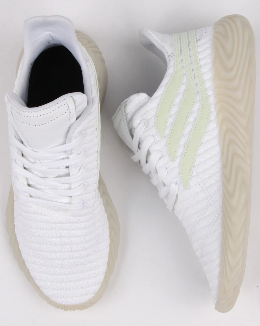 Adidas Sobakov Trainers White/aero Green - Image 2