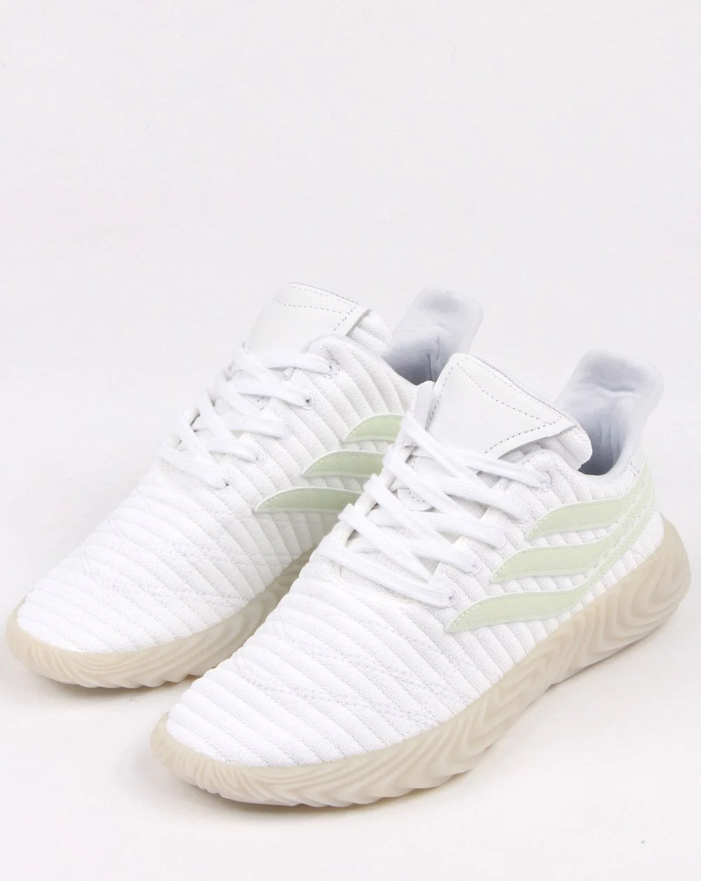 Adidas Sobakov Trainers White/aero Green - Image 3
