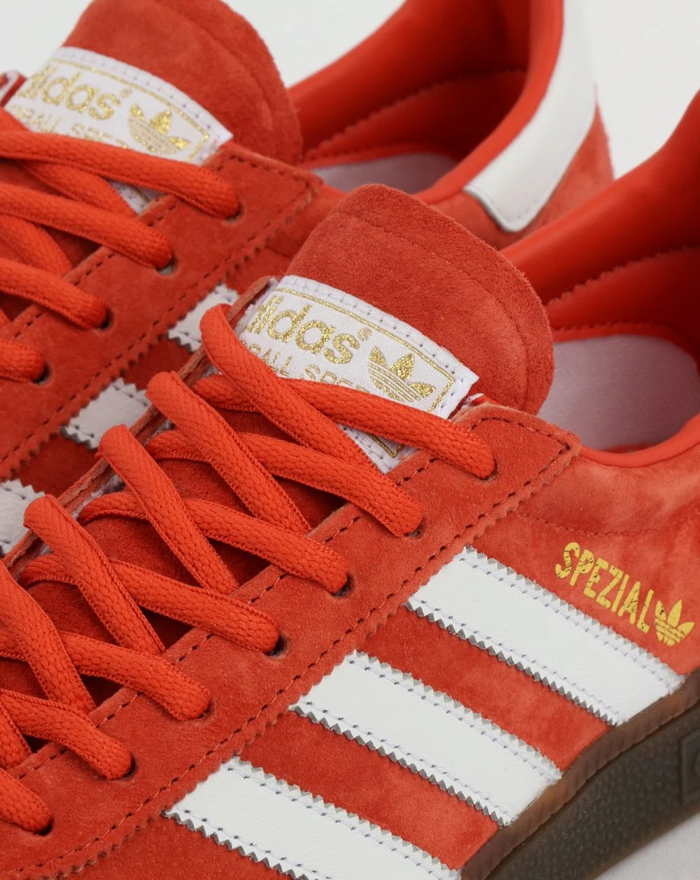 Adidas Spezial Trainers Red Amber/White - Image 4