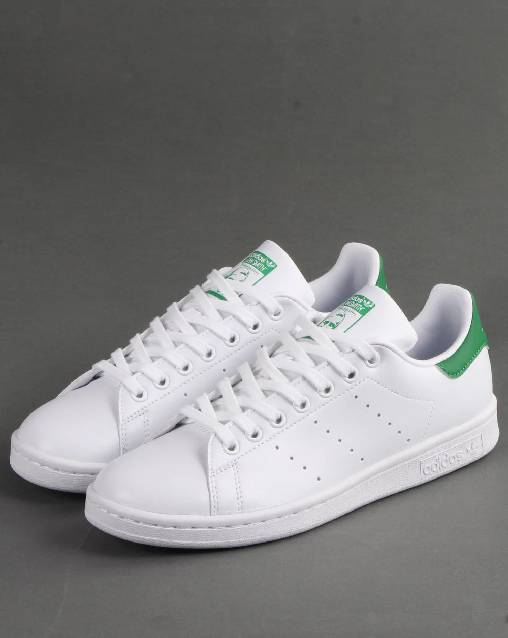 Adidas Stan Smith Trainers White/Green - Image 3