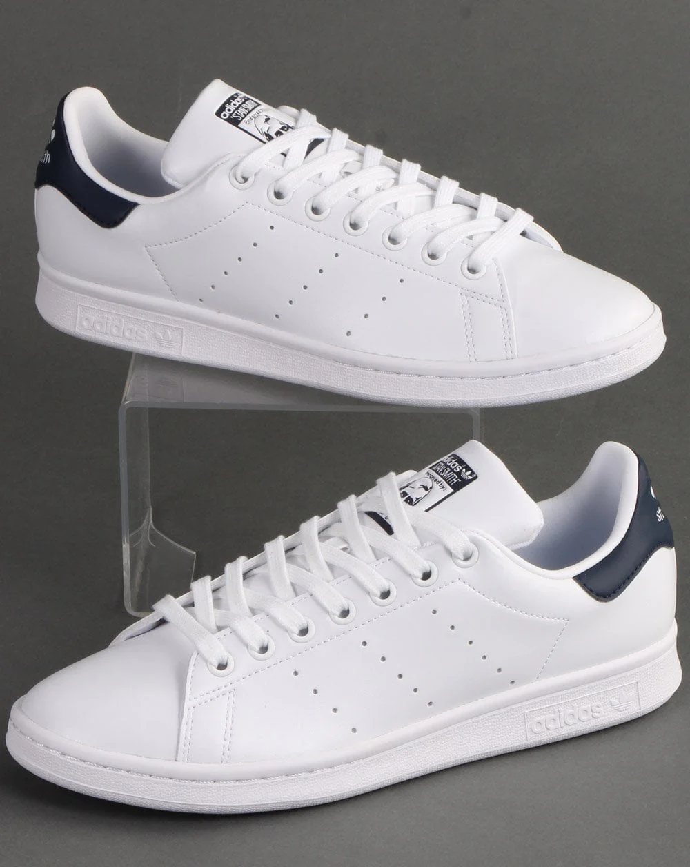 Adidas Stan Smith Trainers White/Navy