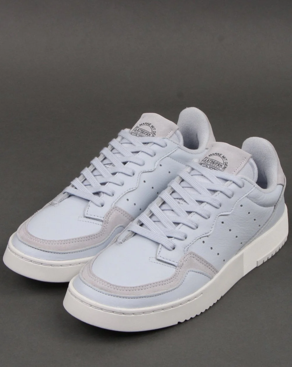 Adidas Supercourt Trainers Blue white - Image 3