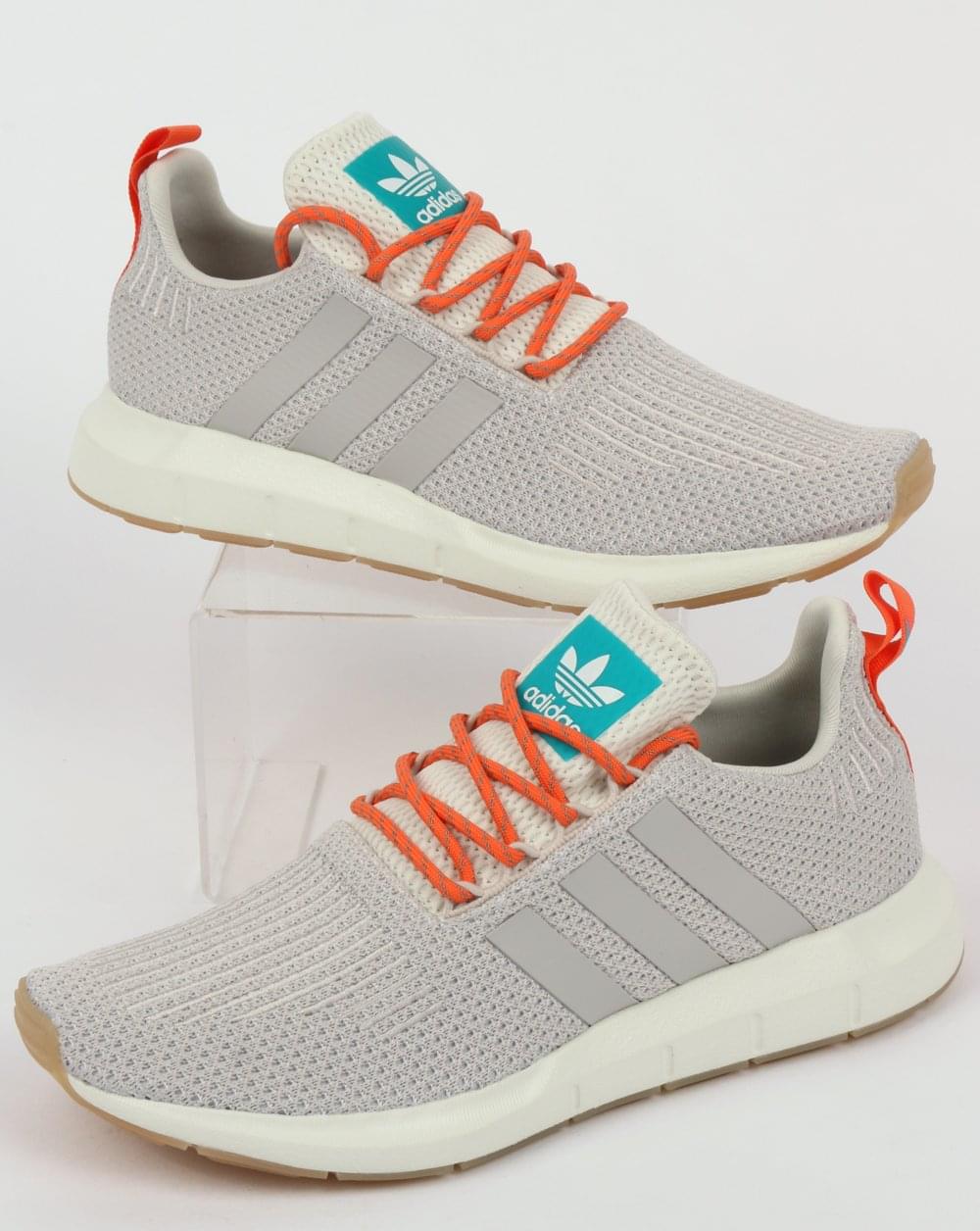 Adidas Swift Run Trainers Crystal White/Grey