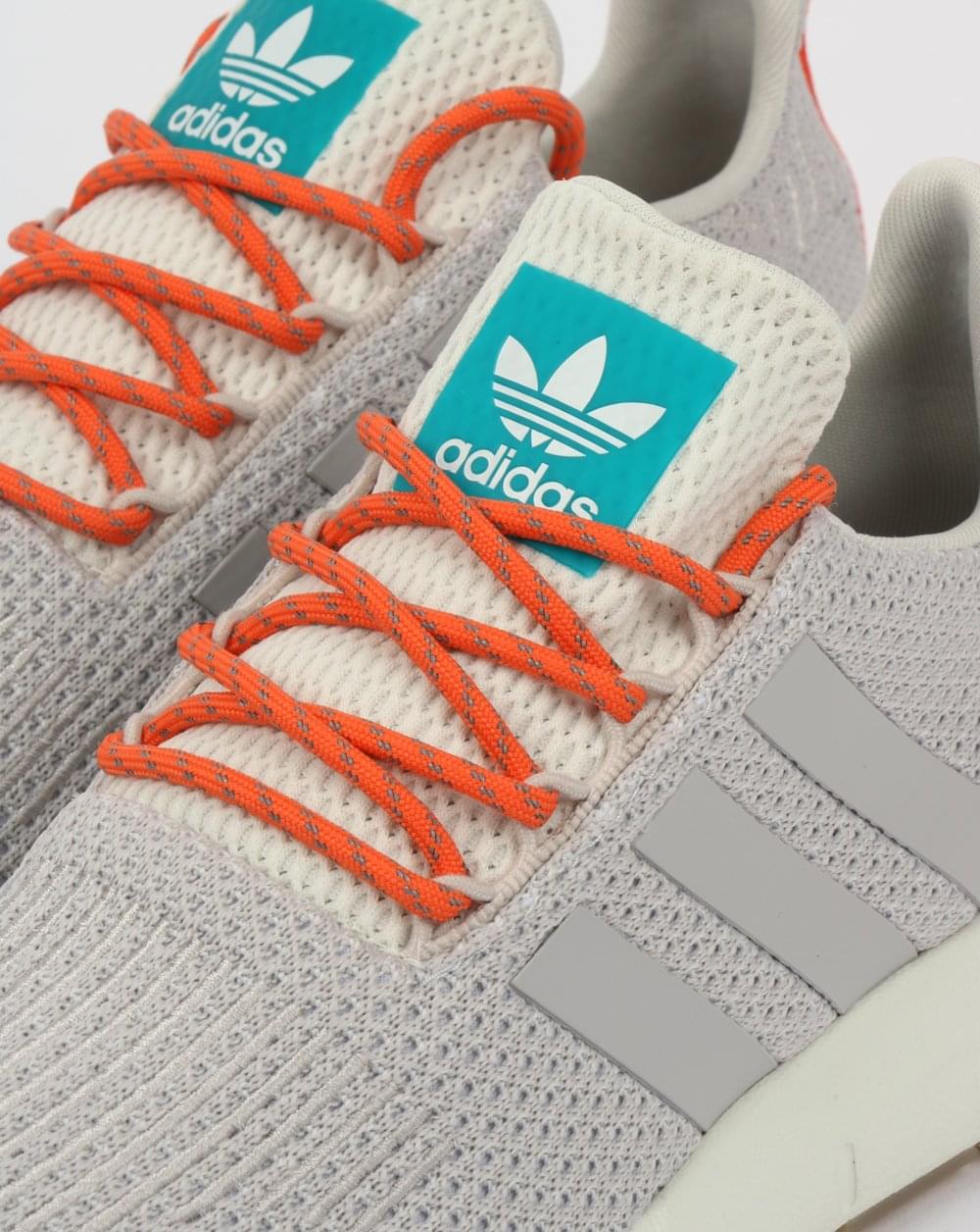 Adidas Swift Run Trainers Crystal White/Grey - Image 4