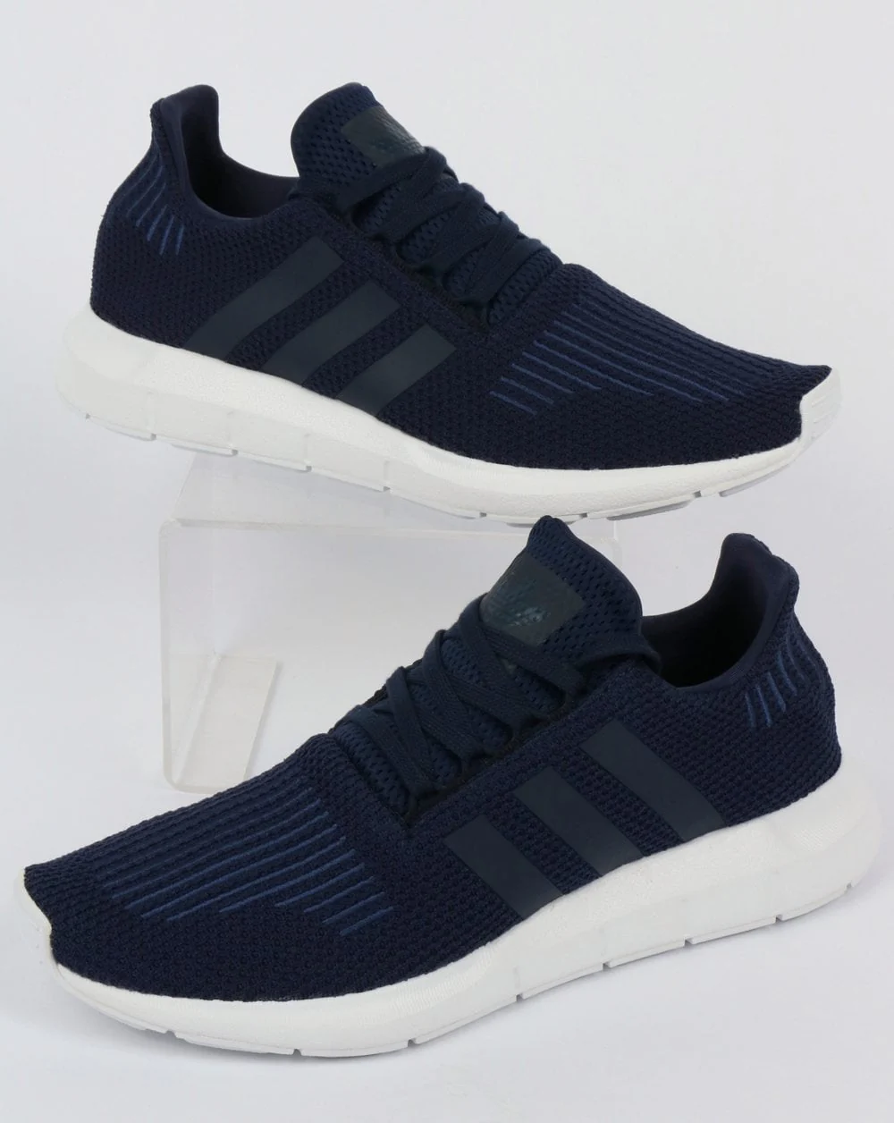 Adidas Swift Run Trainers Navy/White