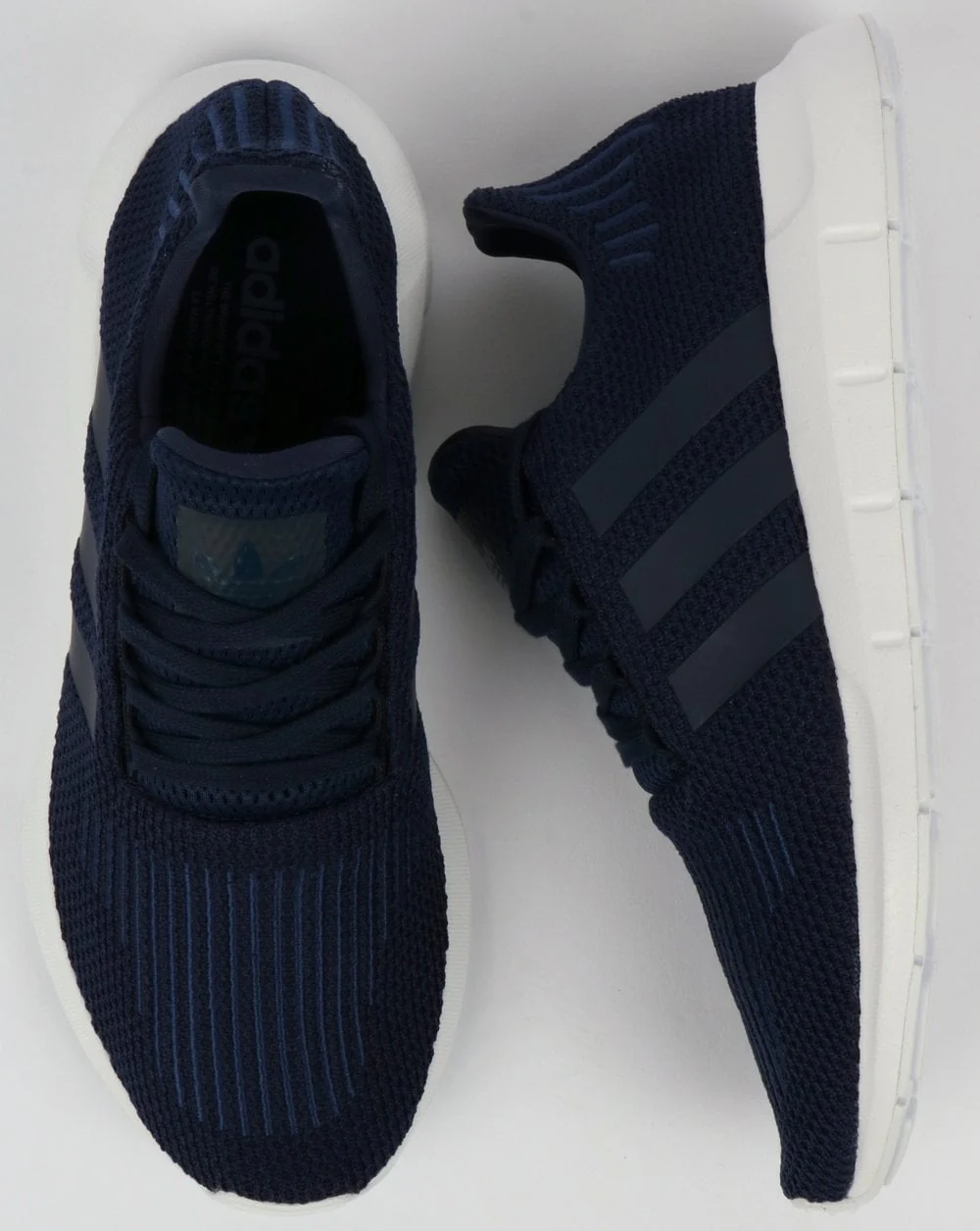 Adidas Swift Run Trainers Navy/White - Image 2