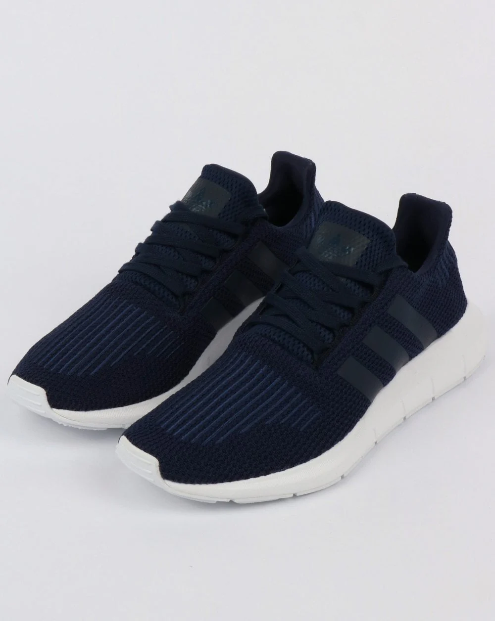 Adidas Swift Run Trainers Navy/White - Image 3