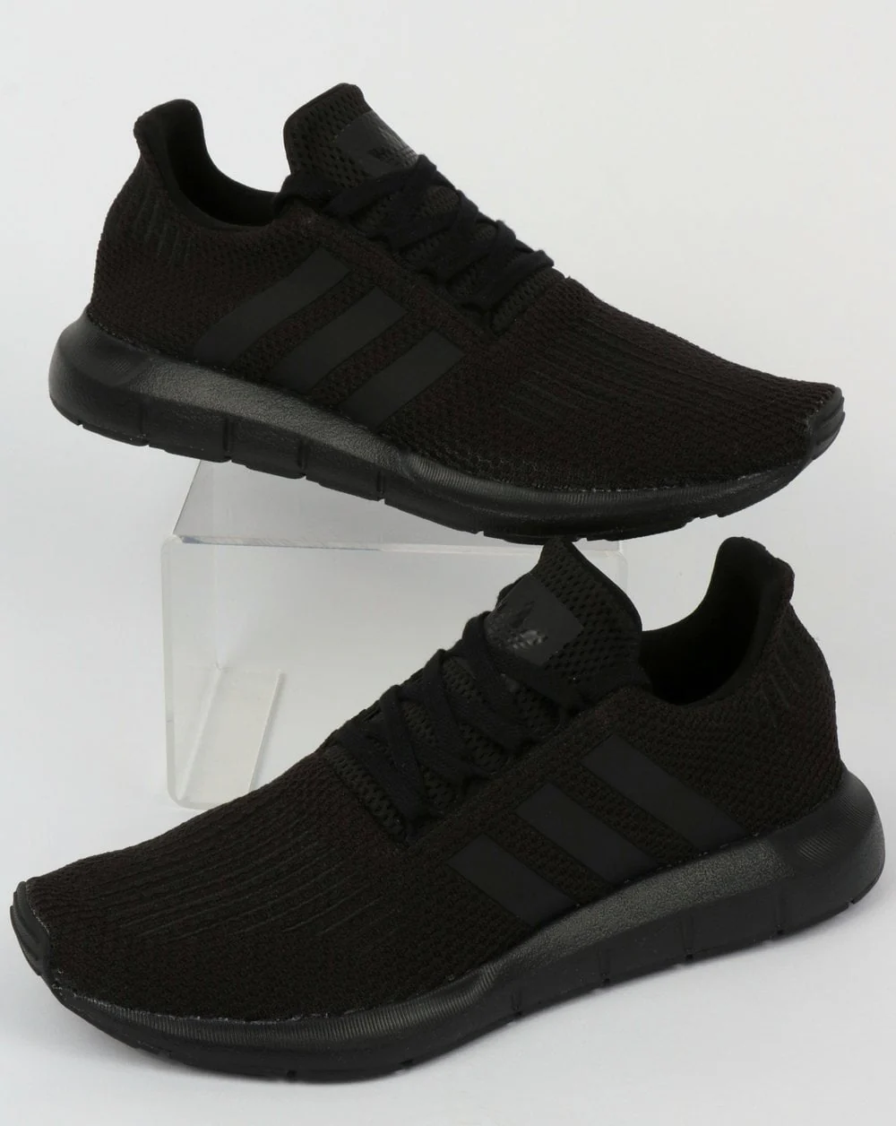 Adidas Swift Run Trainers Triple Black