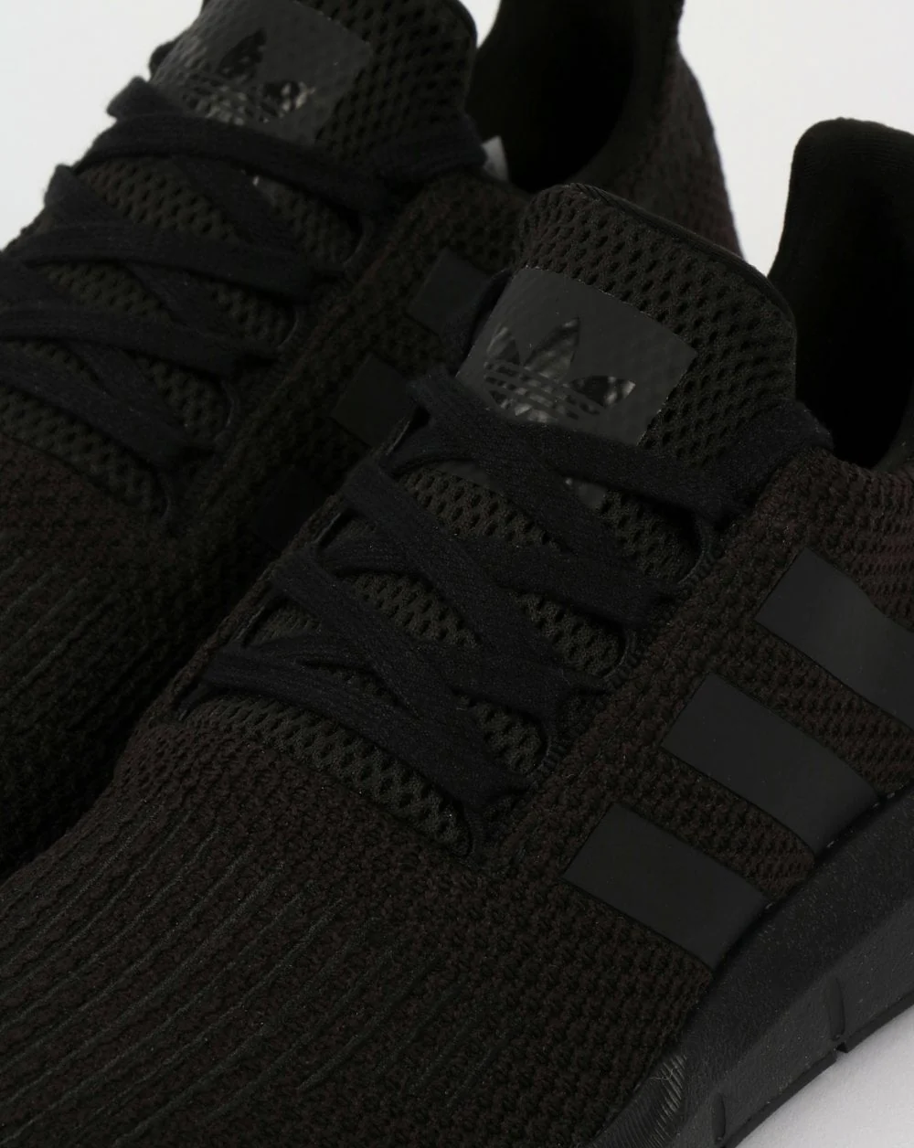 Adidas Swift Run Trainers Triple Black - Image 4