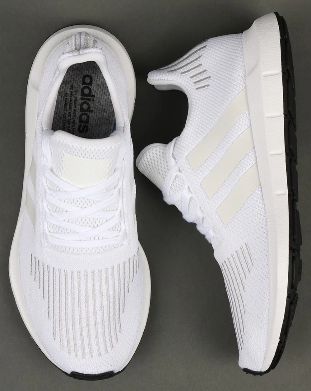 Adidas Swift Run Trainers White - Image 2