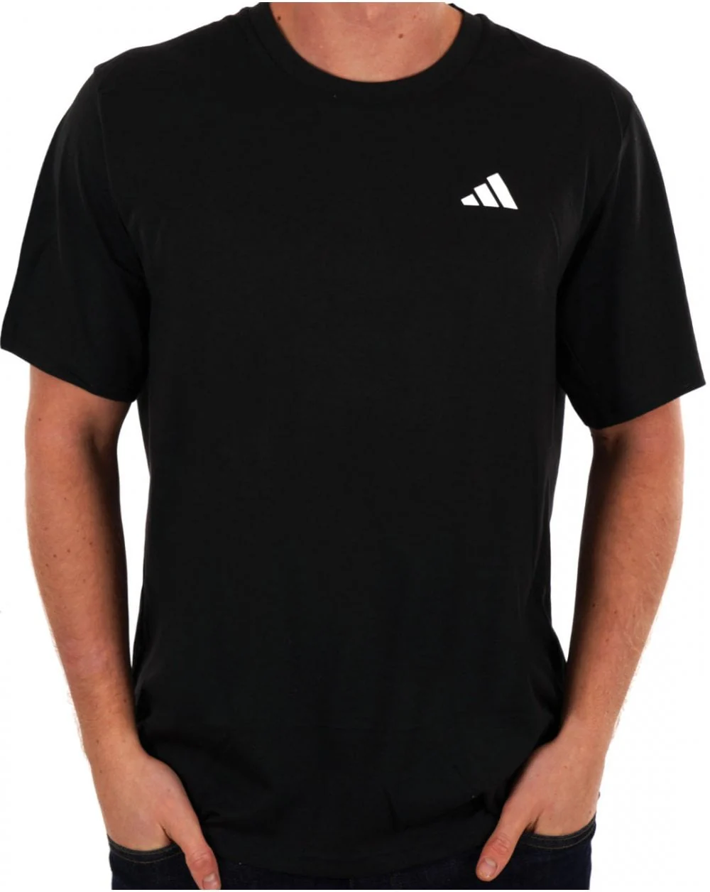 Adidas Training Essentials T Shirt Black/White