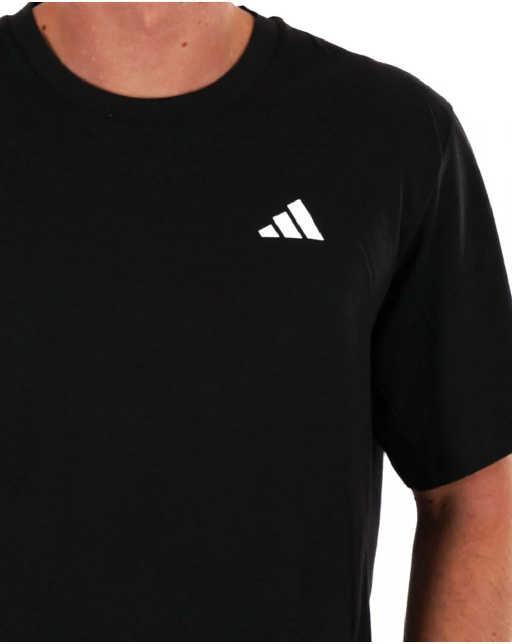 Adidas Training Essentials T Shirt Black/White - Image 2