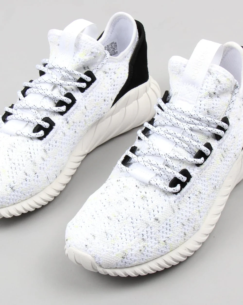 Adidas Tubular Doom Sock Pk Trainers White/white/black - Image 3