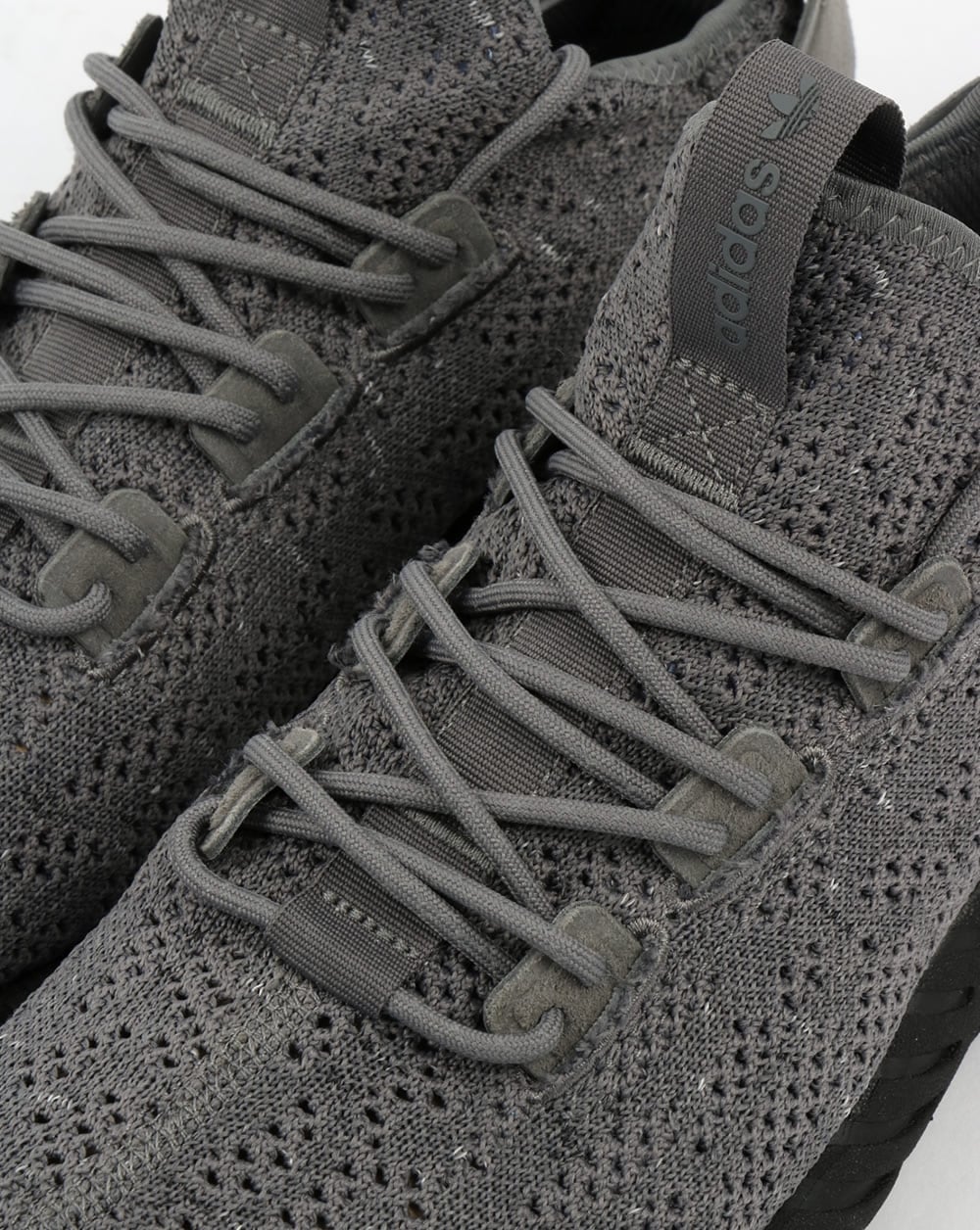 Adidas Tubular Doom Sock Trainers Grey/Black/White - Image 3