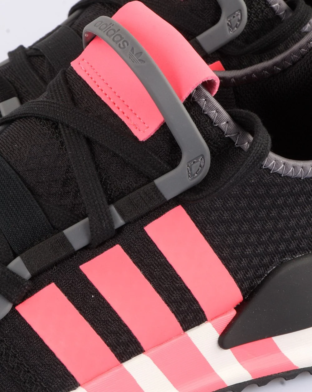 Adidas U_path Run Trainers Black/Flash Red - Image 4