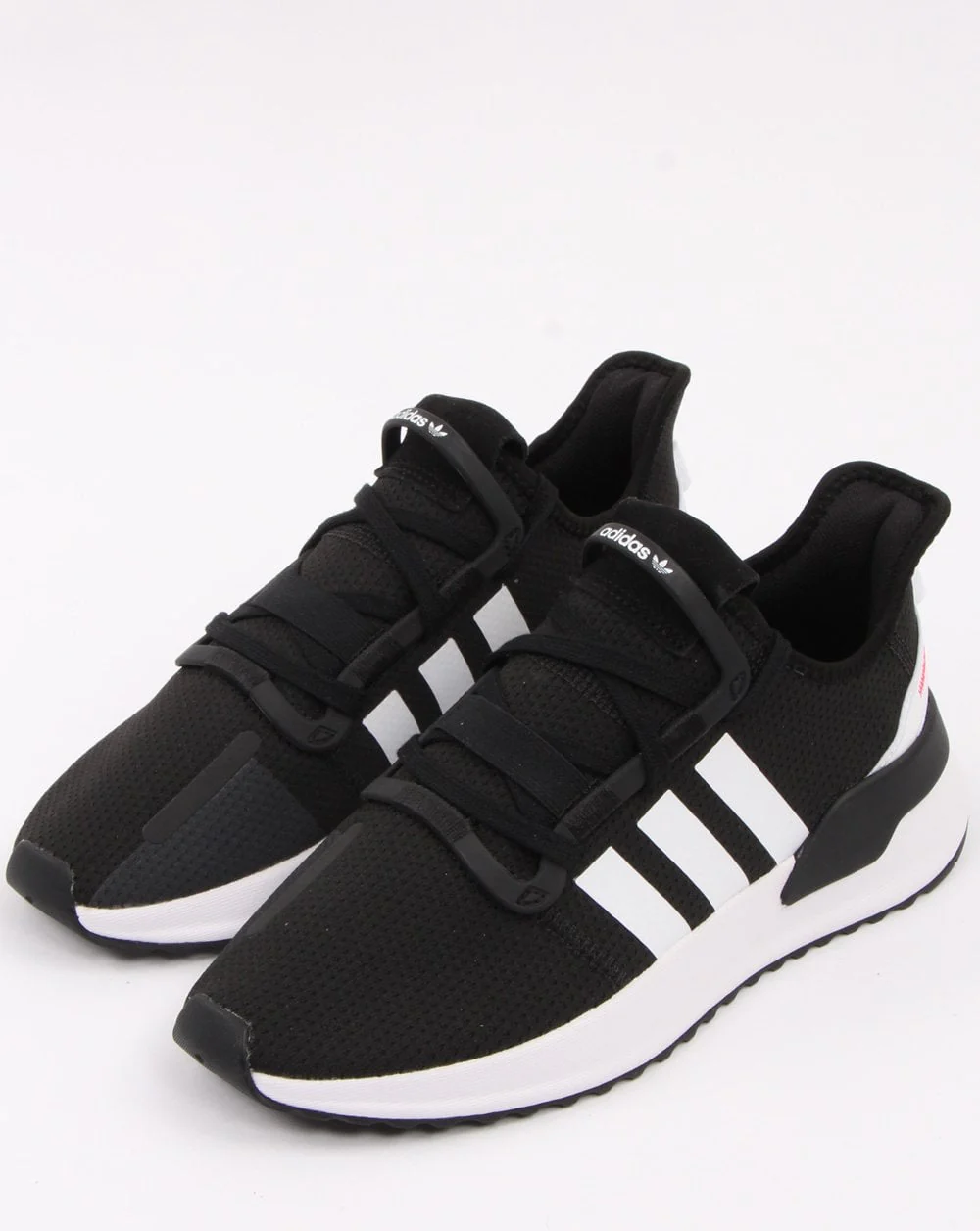 Adidas U_path Run Trainers Black/White/Shock Red - Image 3