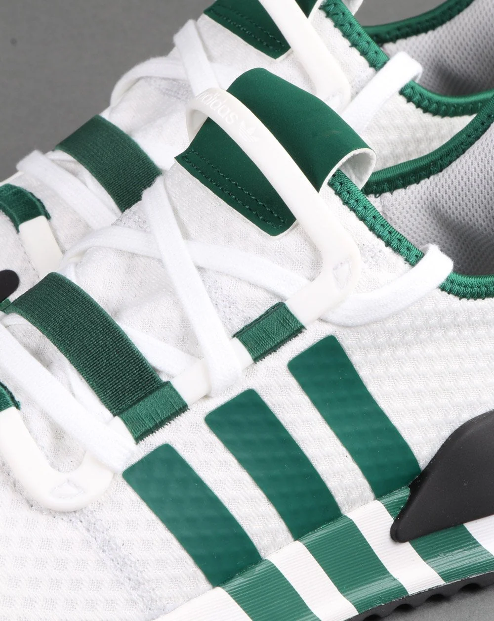 Adidas U_path Run Trainers White/Green - Image 4