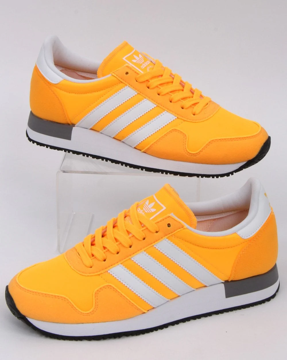 Adidas USA 84 Trainers Solar Gold/White - Image 2