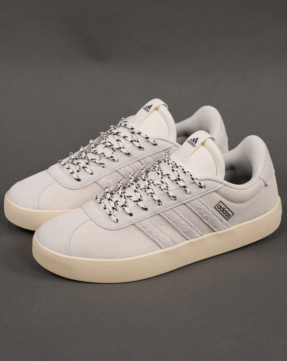 Adidas VL Court 3.0 Trainers Off White/Ivory - Image 2