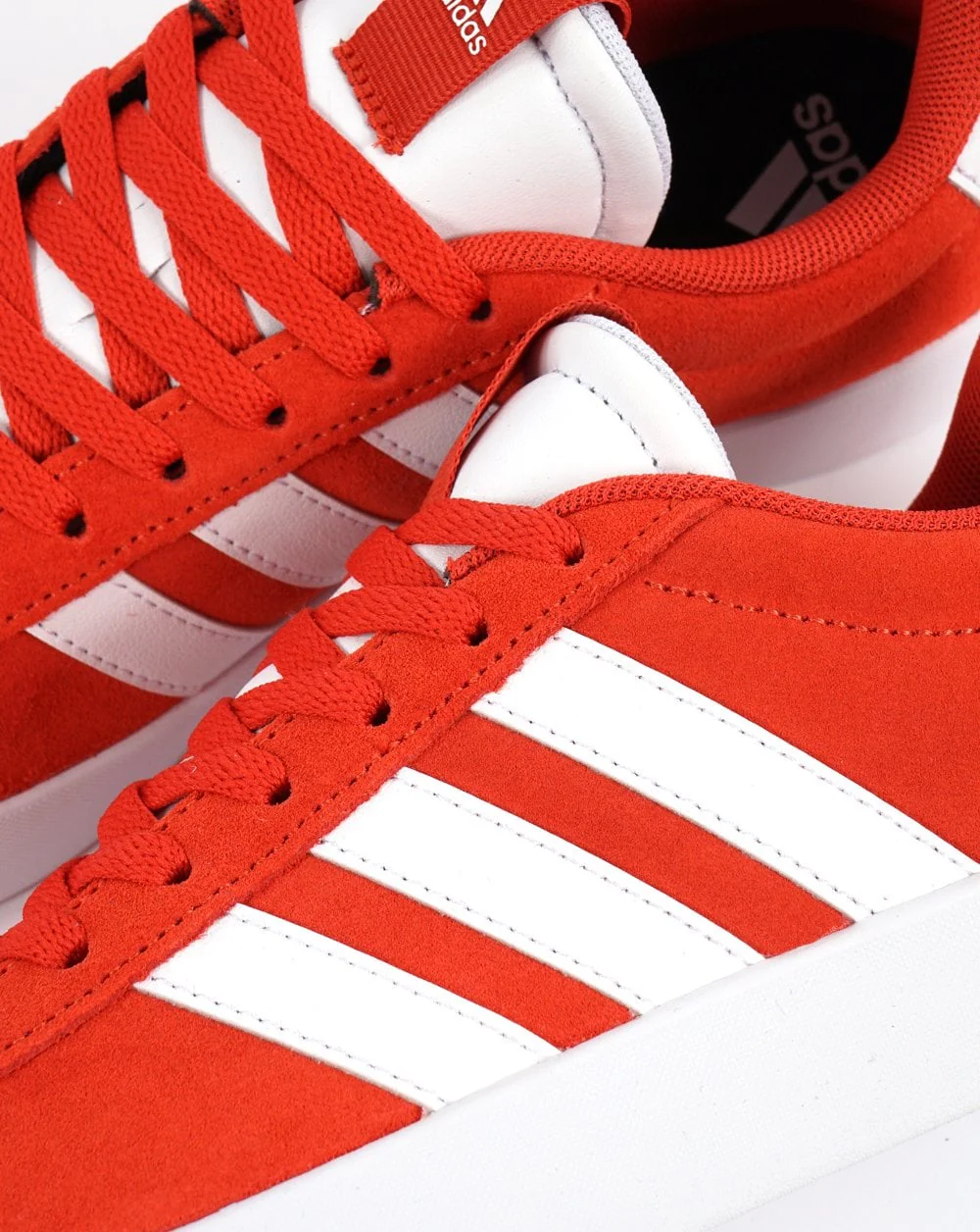 Adidas VL Court 3.0 Trainers Pre Loved Red/White - Image 3