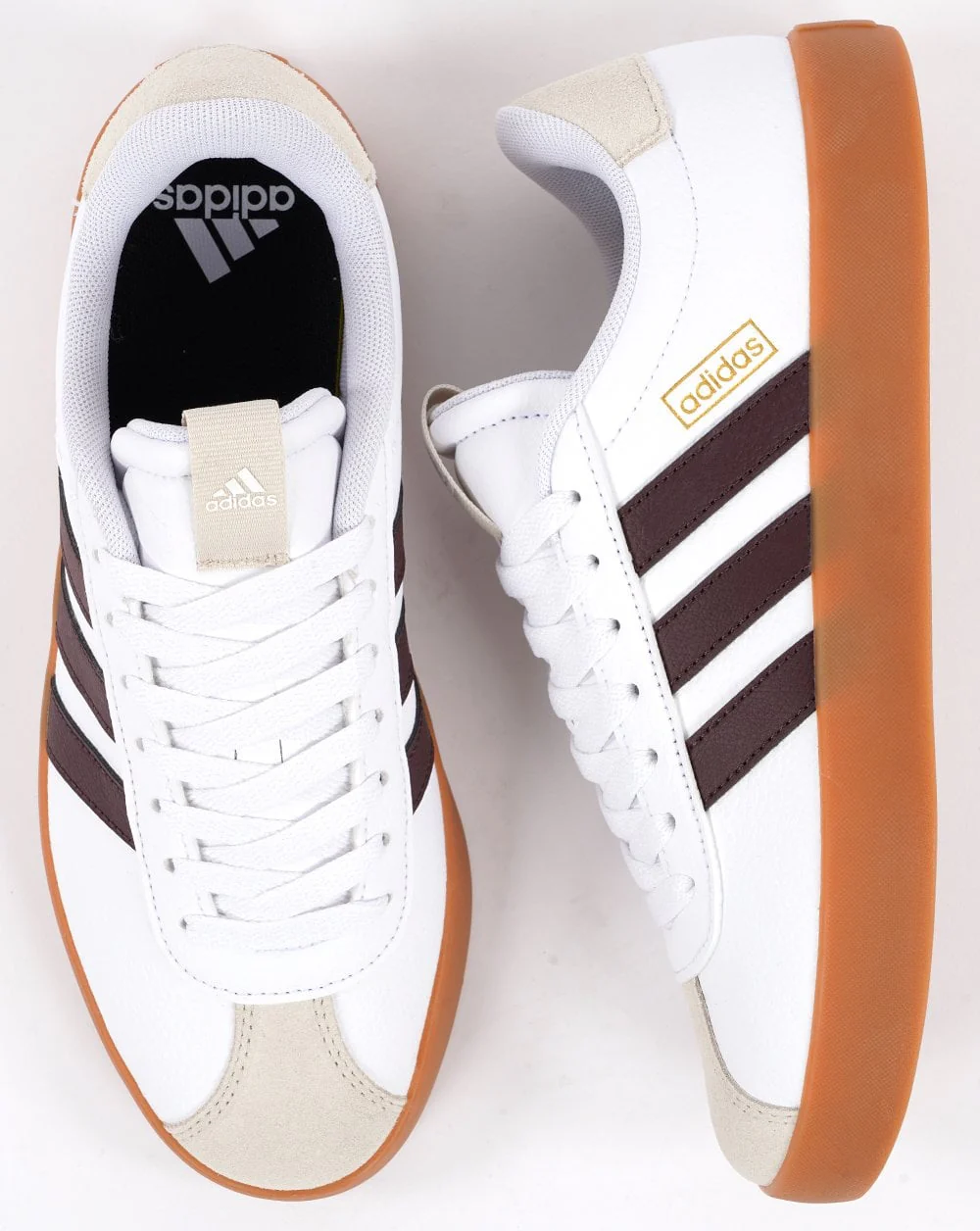 Adidas VL Court 3.0 Trainers White / Gum