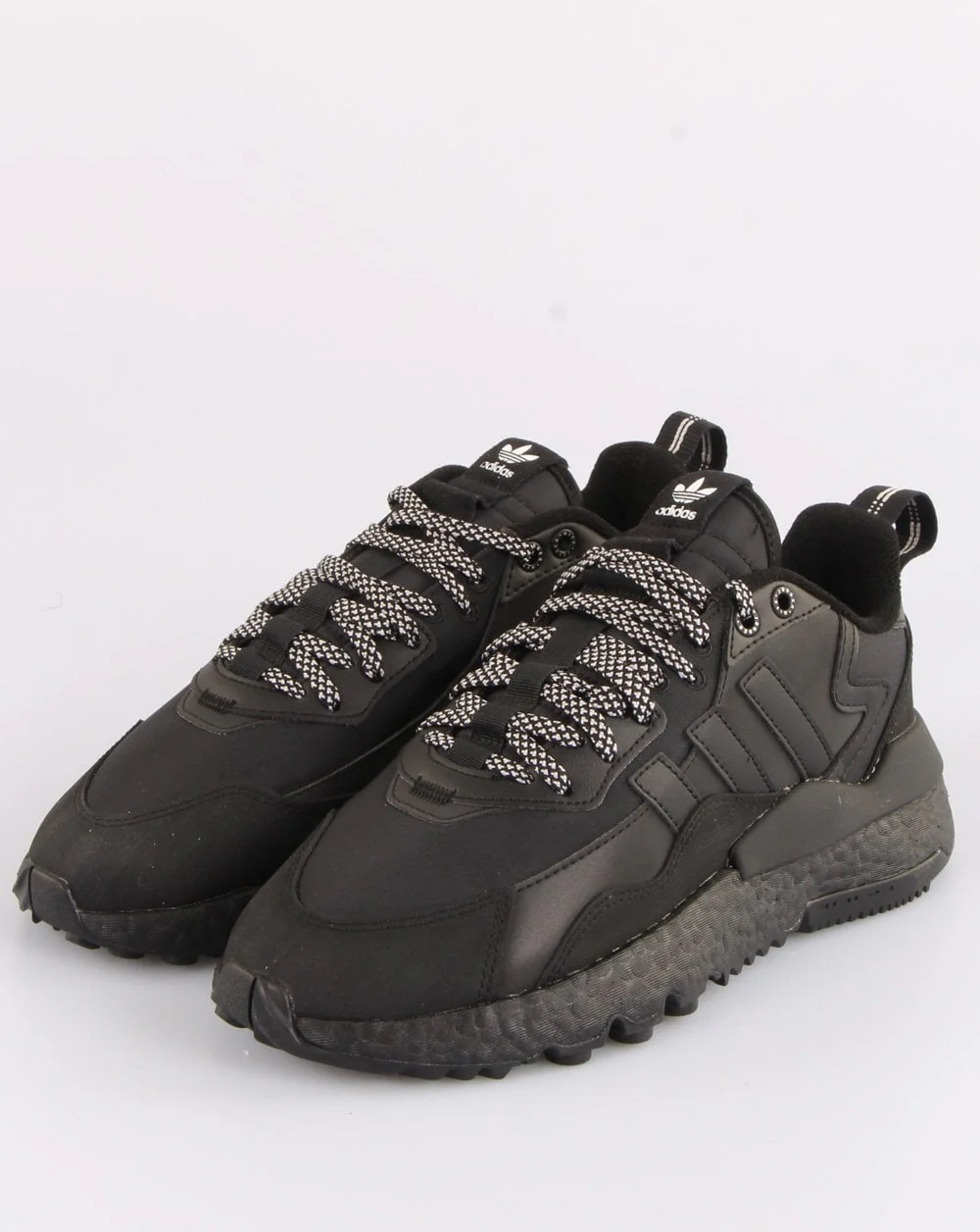 Adidas Winterized Nite Jogger Trainers Core Black - Image 3