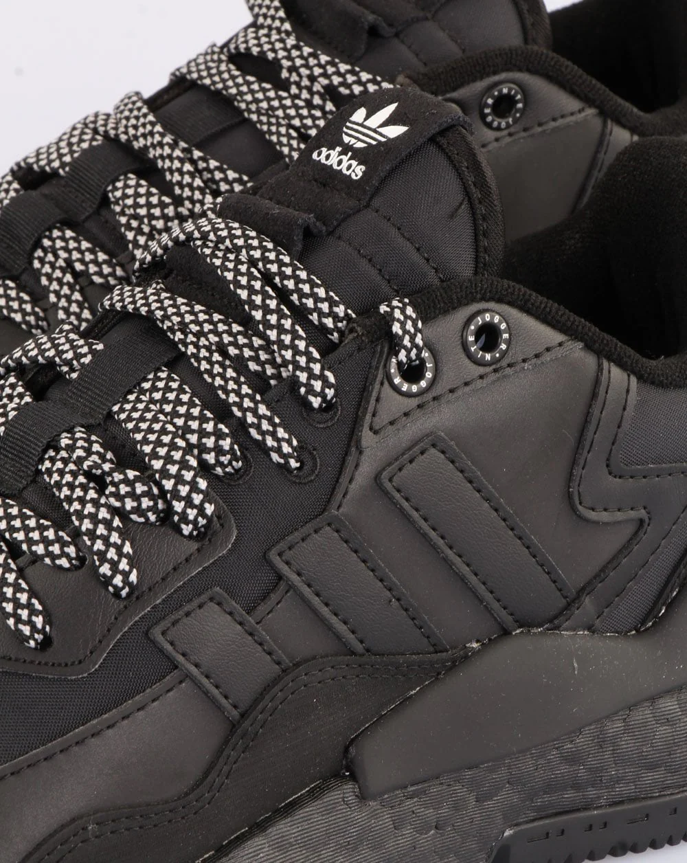 Adidas Winterized Nite Jogger Trainers Core Black - Image 4