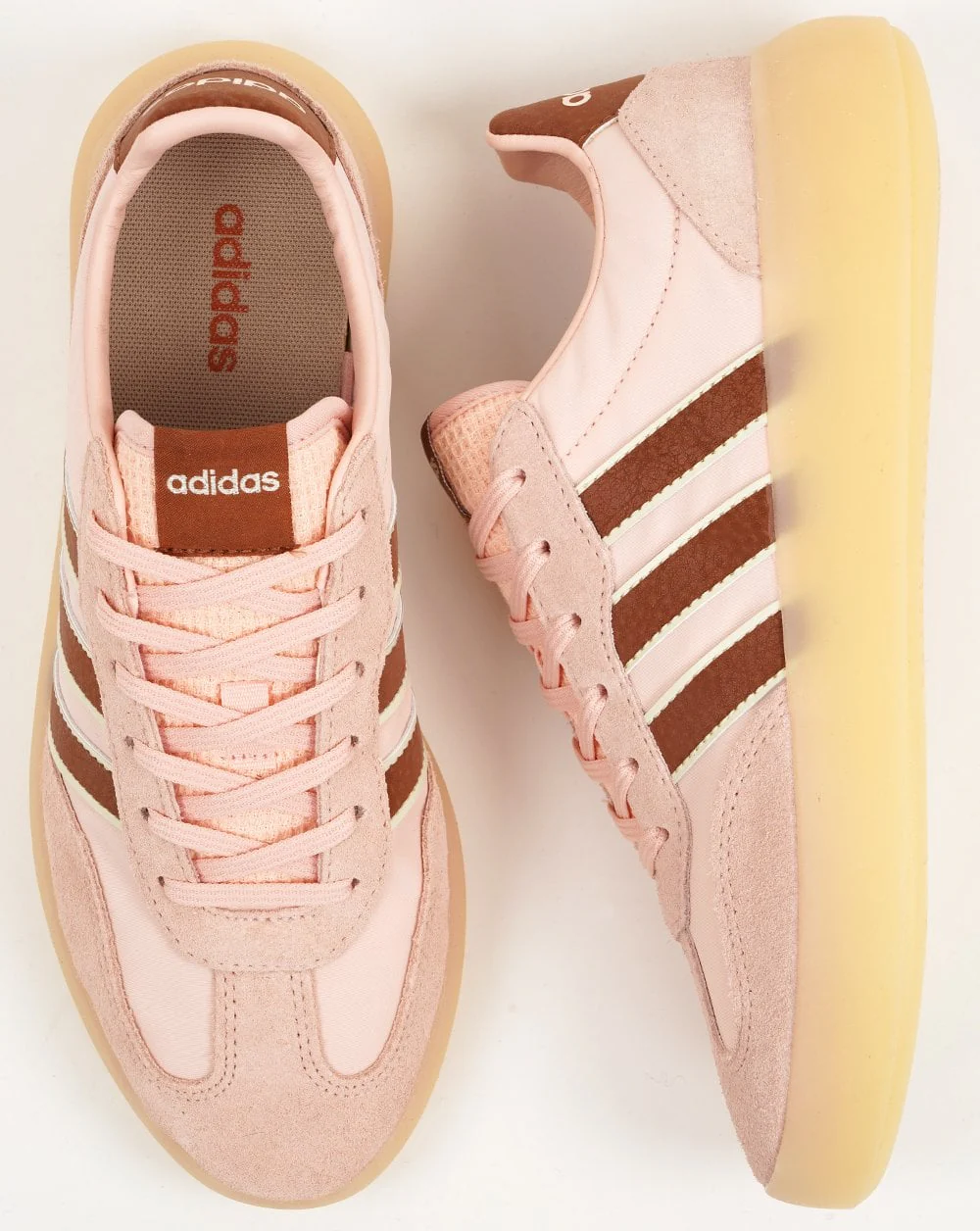 Adidas Women's Barreda Decode Trainers Pink/Brown/Ice - Image 4