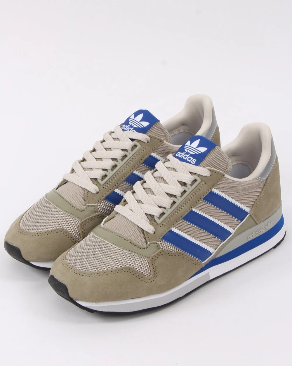 Adidas Zx 500 Trainers Grey/Royal Blue - Image 3