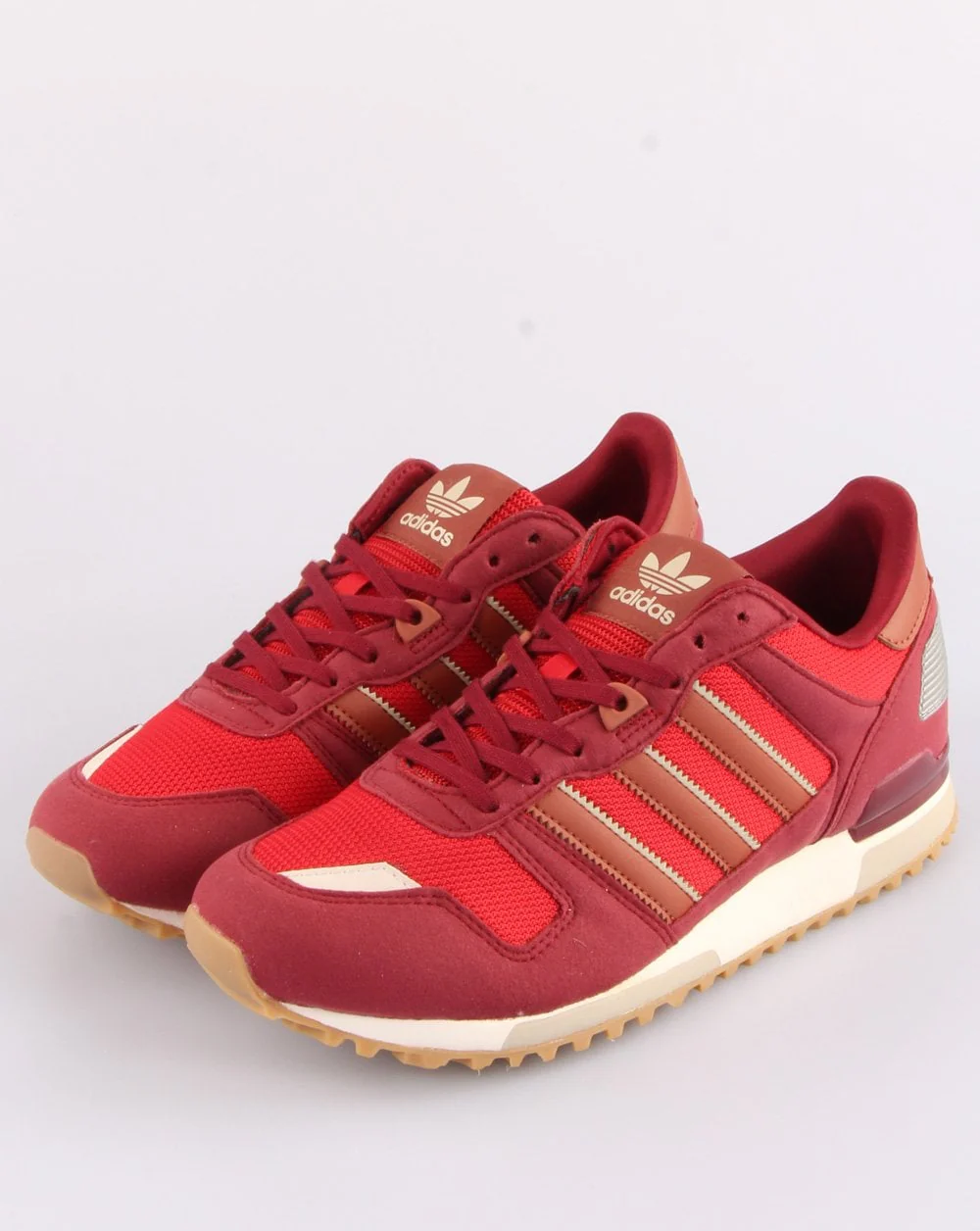 Adidas Zx 700 Trainers Scarlet Red/Sepia - Image 3