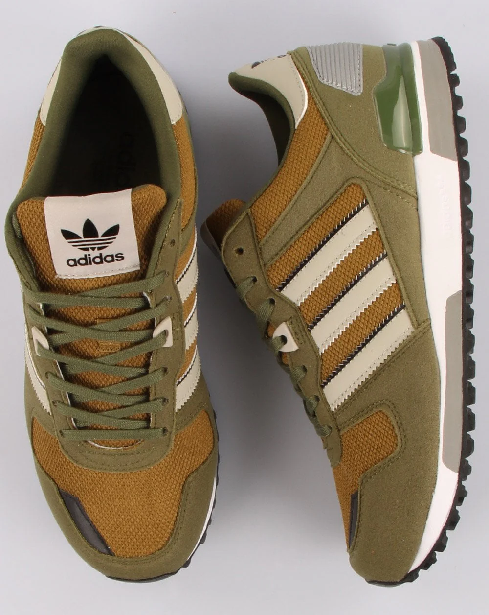 Adidas Zx 700 Trainers Wild Moss/Sesame - Image 2