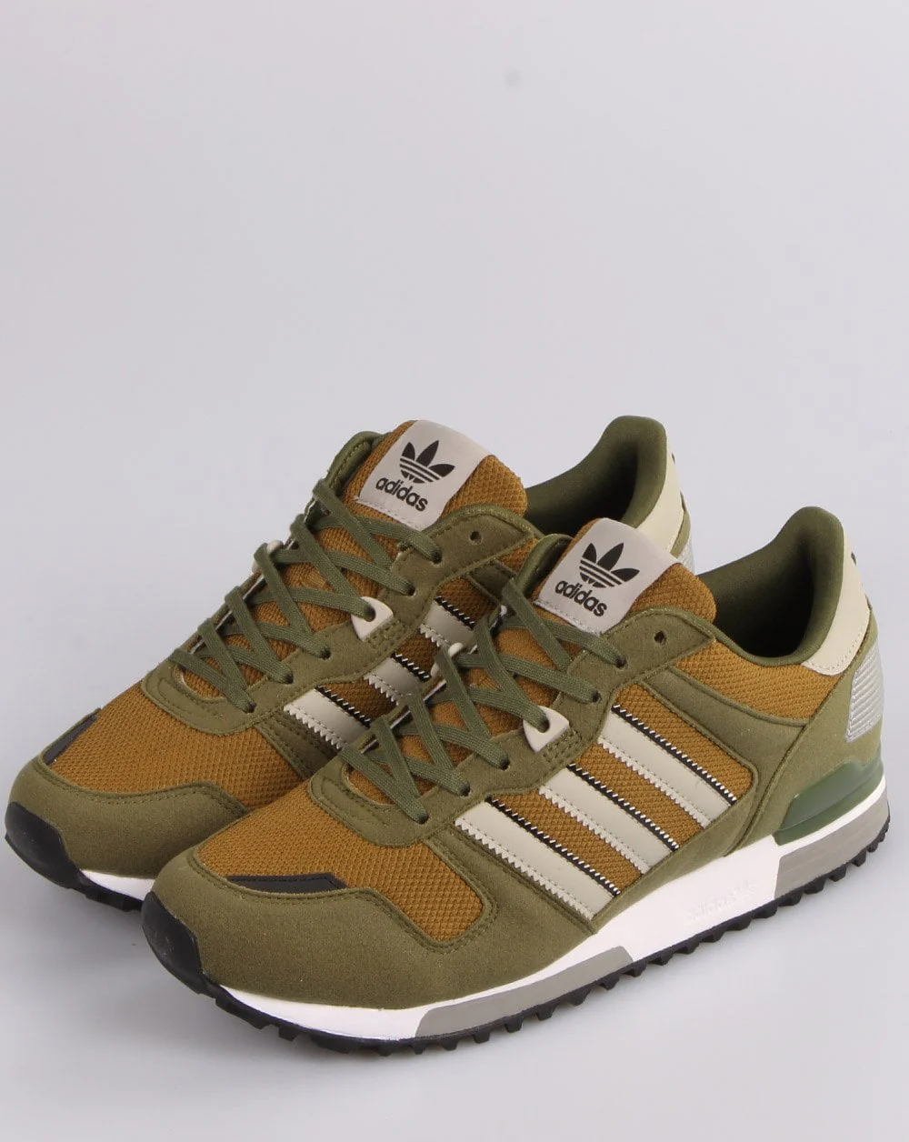 Adidas Zx 700 Trainers Wild Moss/Sesame - Image 3